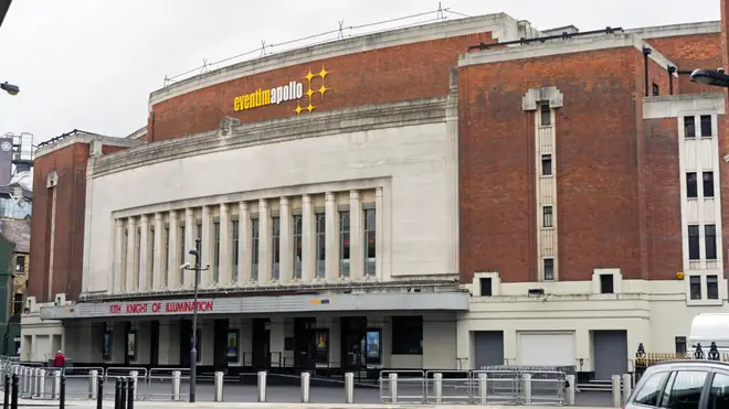 The alleged incident happened at the Hammersmith Apollo