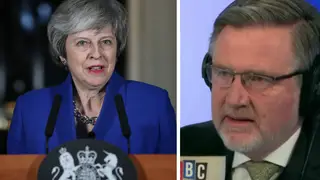 Barry Gardiner likened a no-deal Brexit to "blowing our own brains out"