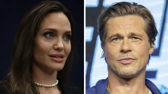 Pitt and Jolie are at the centre of a dispute