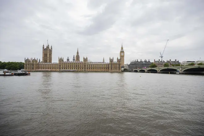 Parliament building in London