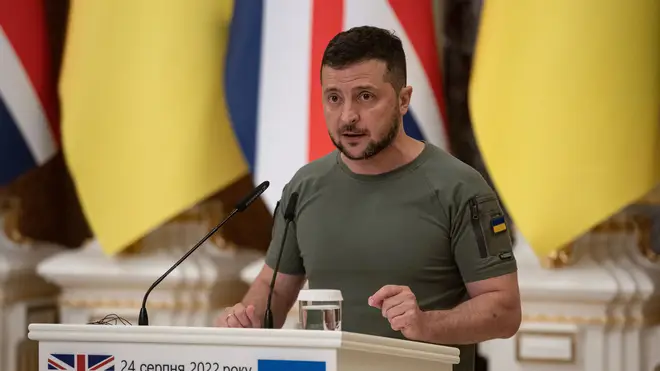 Volodymyr Zelensky 