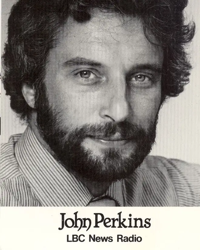 Former LBC and IRN managing editor, John Perkins,