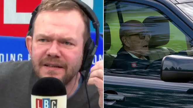 James O'Brien heard a remarkable call about Prince Philip, shown here in a file image