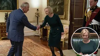 King Charles met the beleaguered Prime Minister on Wednesday, after she attended Prime Minister's Questions