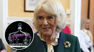 Camilla may not wear the Queen consort's crown to avoid upsetting India