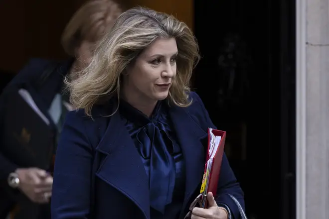 Penny Mordaunt filled in for Ms Truss in the House of Commons on Monday