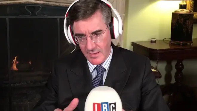 Jacob Rees-Mogg hosts an LBC phone-in on Friday evenings