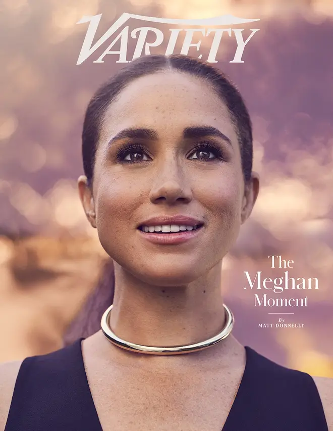 Meghan Markle on the front of Variety magazine