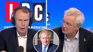 David Davis said Boris Johnson would not be 'qualified' to tackle the problems the UK faces