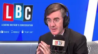 Jacob Rees-Mogg was critical of the government's policy on EU citizens