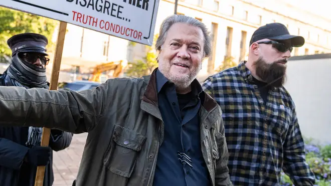 Donald Trump's former adviser Steve Bannon has been sentenced to four months in jail