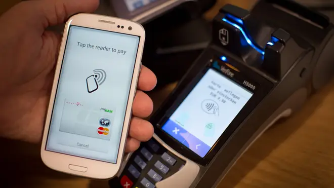 NFC technology allows smartphones to make contactless payments