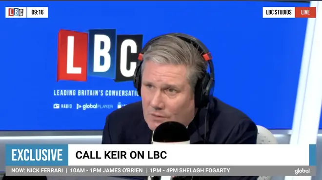 Sir Keir speaks with Nick Ferrari on Call Keir