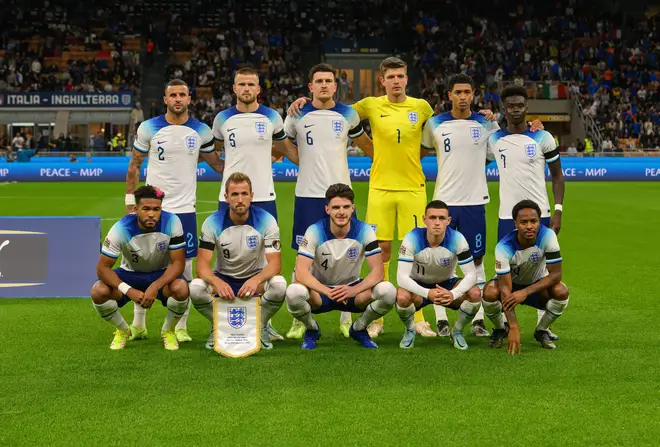 The England team heading to Qatar for the World Cup