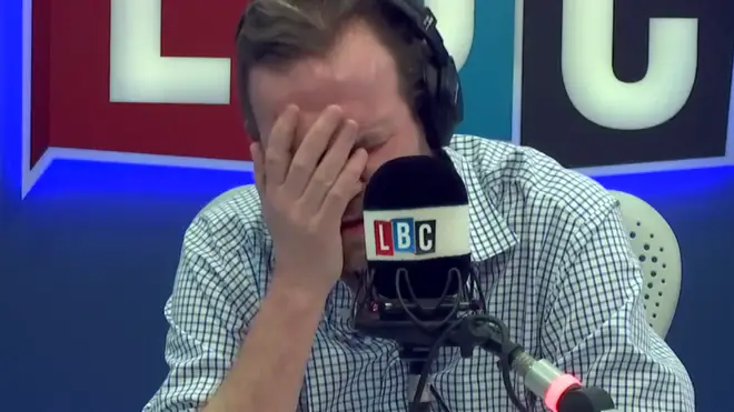 James O'Brien was left with his head in his hands after reading David Davis' letter
