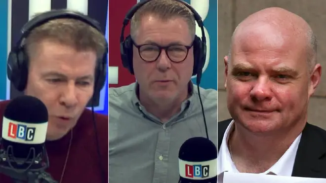 Andrew Pierce and Steve Hedley clashed on Ian Collins' show