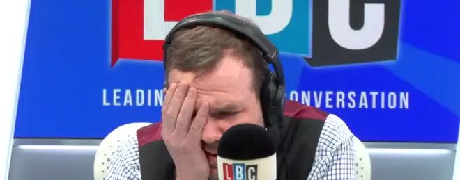 James O'Brien was left with his head in his hands talking to Steve