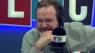 James was on the verge of tears during Andy's call