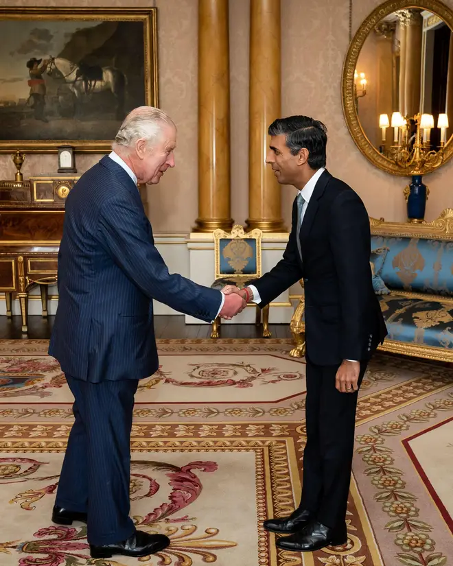 Rishi Sunak has met with the King and has now become prime minister.