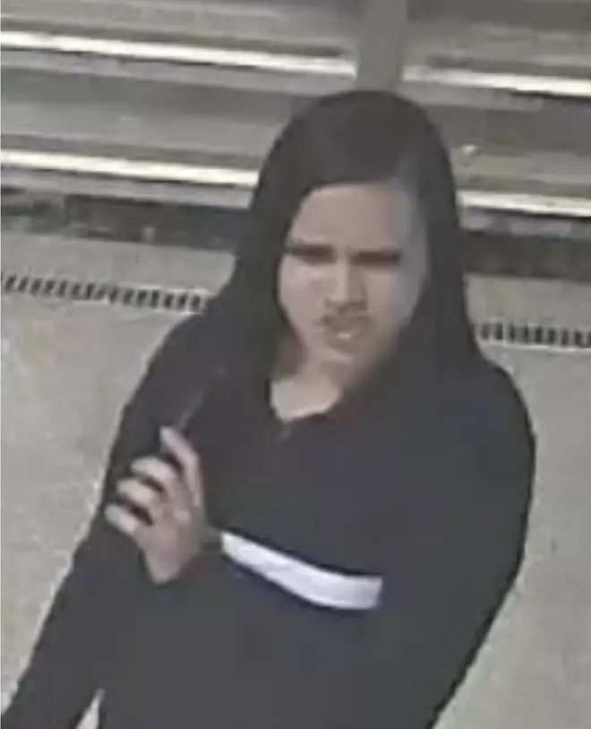 Police are looking for three girls in connection with the incident
