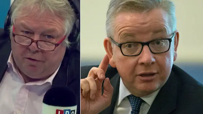 Michael Gove failed to answer Nick Ferrari's question on Toby Young