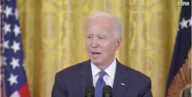 Joe Biden was speaking at the White House to mark Diwali
