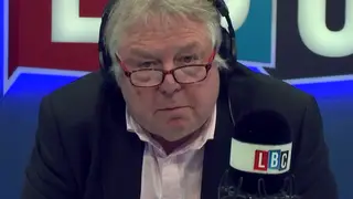 Nick Ferrari was touched by Dunia's story