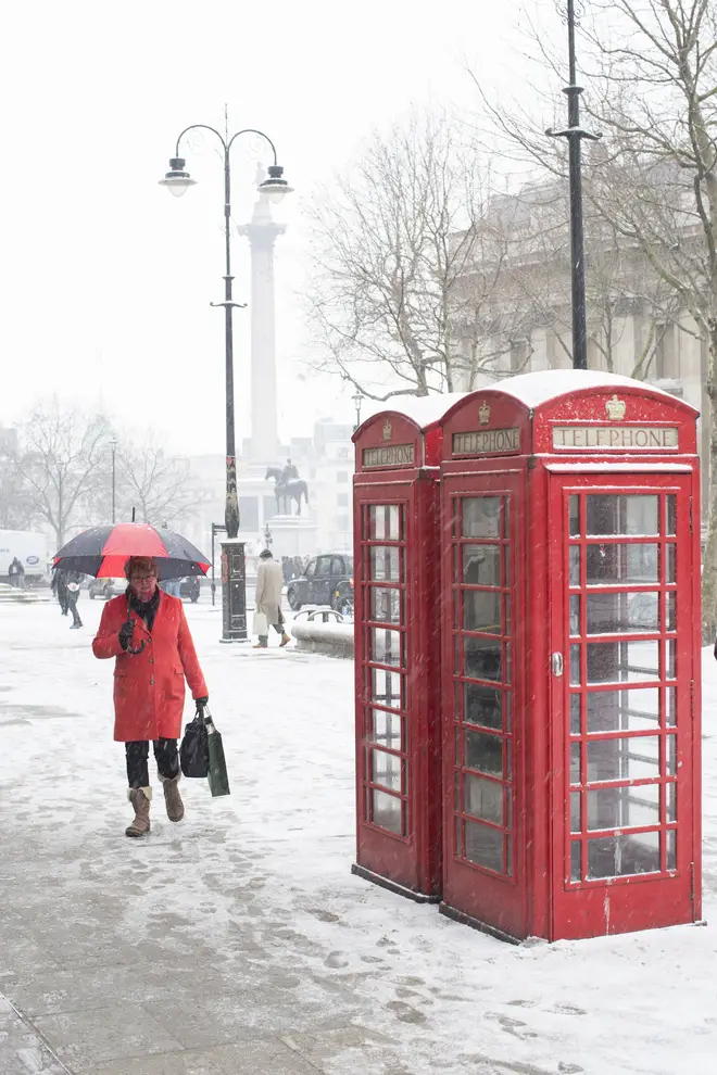 Weather forecasters predict snow for much of the UK