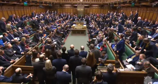 Which amendments will the House of Commons vote on on Tuesday?