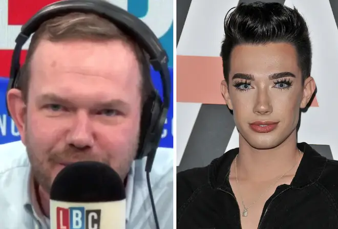 James Charles phoned James O'Brien after overhearing LBC in an Uber