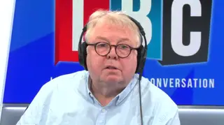 Nick Ferrari simply couldn't get a word in while talking to his guest