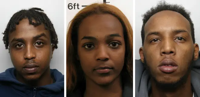 Ali Ali, Gessica Goti and Mohamed Abdulle have all been jailed