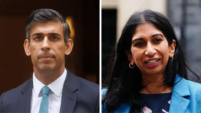 Rishi Sunak has reappointed Ms Braverman in his Cabinet