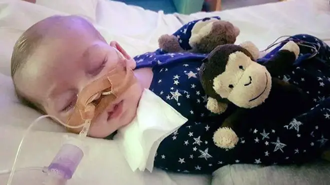 Ten-month-old Charlie Gard is currently on life support on Great Ormond Street Hospital Photo: PA