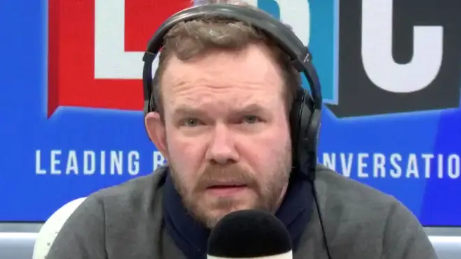 The heartbreaking call left James O'Brien lost for words