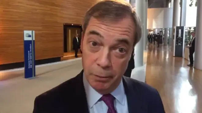 Nigel Farage gave LBC his reaction to Leo Varadkar's EU speech