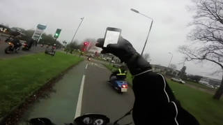 Rider films himself committing 30 offences, and gets sent to jail