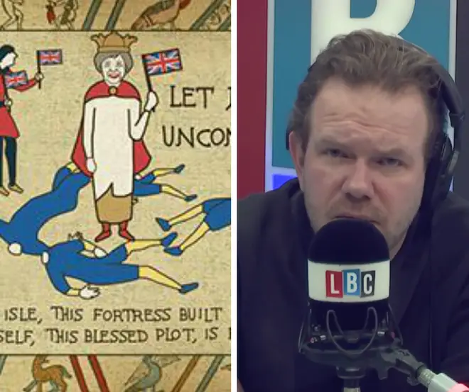 James O'Brien gives his take on The Sun’s Brexit-inspired tapestry