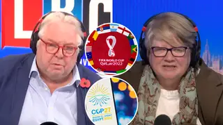 'Football trumps the environment': Nick puts Thérèse Coffey on the spot over PM snubbing Cop27 conference