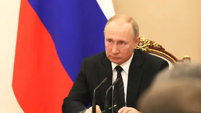 Vladimir Putin, who has named Bill Browder one of his biggest enemies