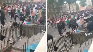 Footage released of 'completely innocent' teenager being attacked with gas canister at Notting Hill Carnival
