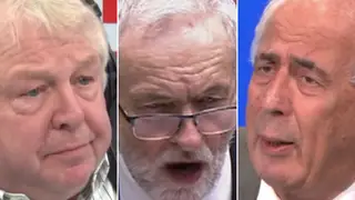Nick Ferrari, Jeremy Corbyn, and Tom Bower