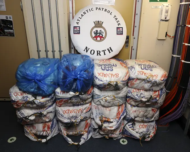 More than 400kg of cocaine was seized