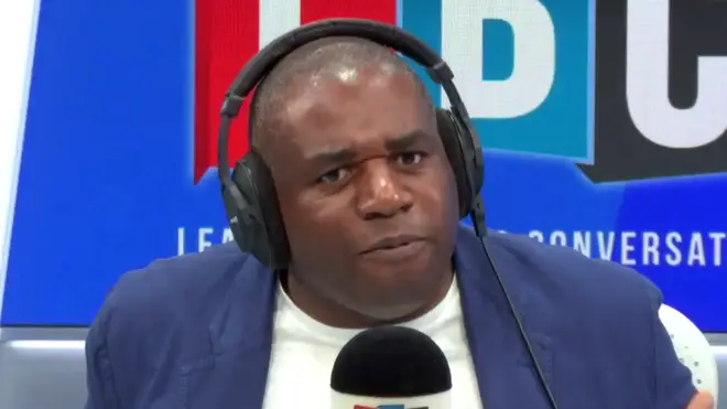 David Lammy gave this passionate response to the caller who asked if he'd leave Labour
