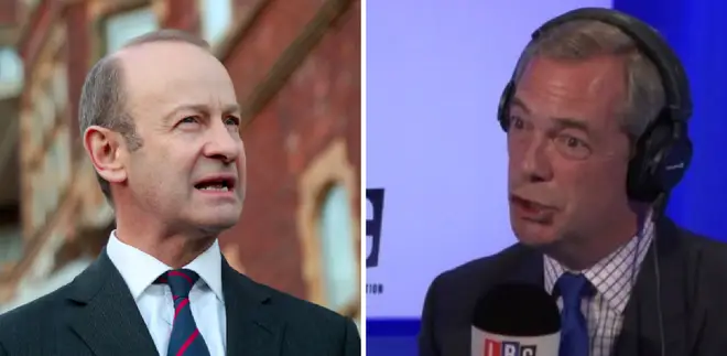 Nigel Farage speaks exclusively to Henry Bolton