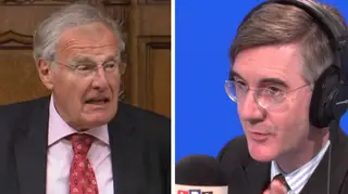 Sir Christopher Chope was defended by Jacob Rees-Mogg on Monday