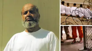Saifullah Paracha (L), the oldest prisoner at Guantanamo, has been released after 17 years