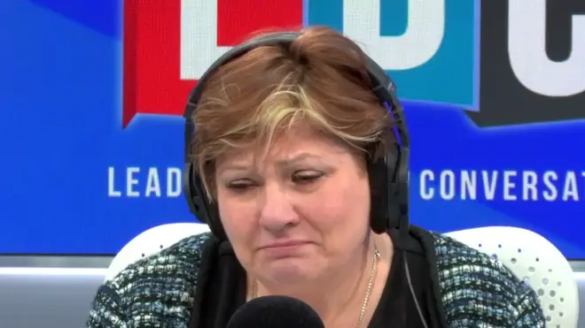 Emily Thornberry was very emotional hearing Jamie's call