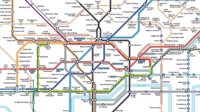 New TfL map for people with anxiety