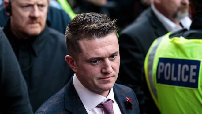 Tommy Robinson, real name Stephen Yaxley-Lennon